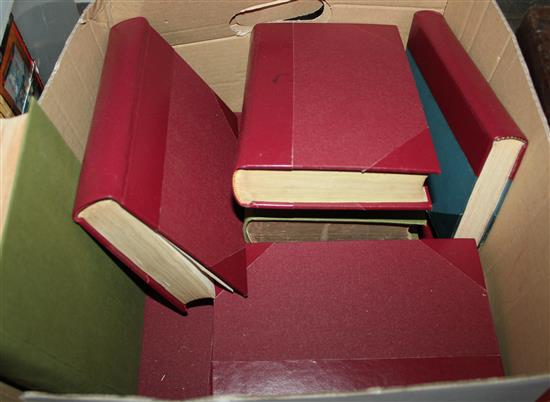 Hume, History of England, 7 vols various dates; Campbell, Lives of the Chancellors, 3 vols & 4 other vols (14, all rebound)